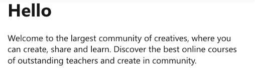 Domestika Welcome Email